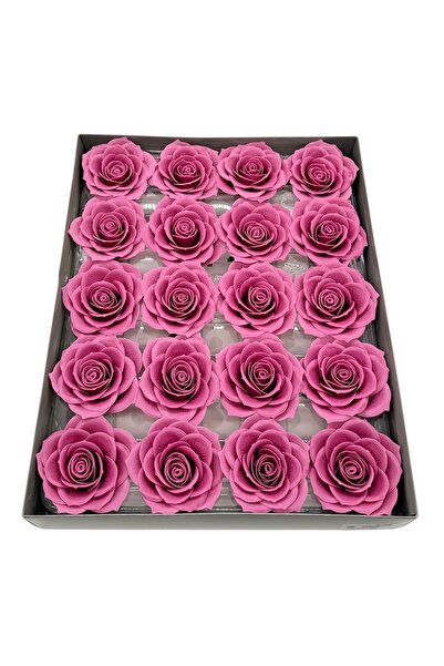 AFO Set of 20 Supreme Burgundy Soap Roses