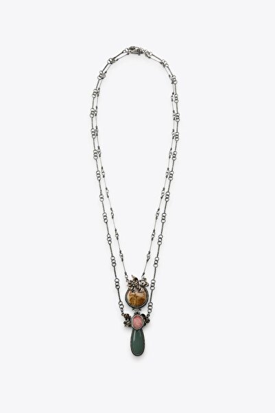 stravis Multi-Charmed Necklace