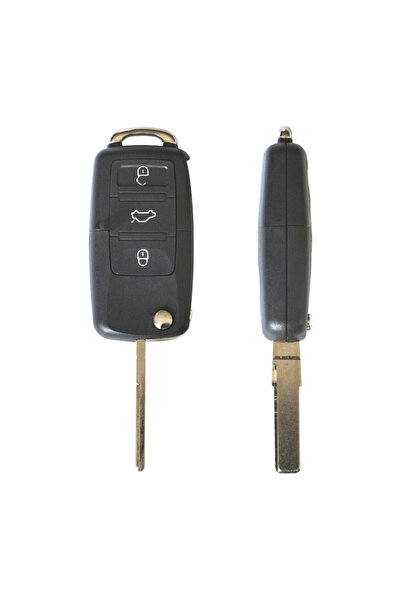 Akonen Ignition Key Shell For Volkswagen Jetta / Passat (B5-B6-B7) / Polo / S...