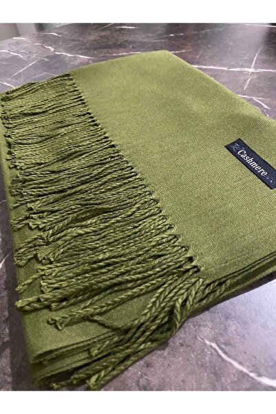 Tosbics Store Dark Green Cashmere Shawl