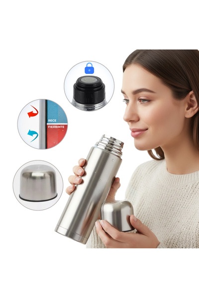 Salestore Θερμός από ανοξείδωτο ατσάλι 304, 500 ml, διπλού τοιχώματος, 6 ώρες...