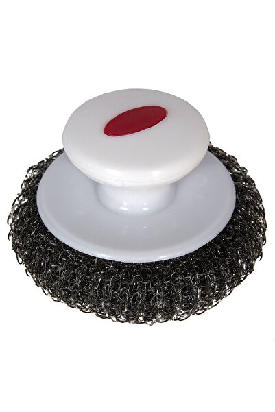 OEM Wire Sponge with Handle for Dishes Ø10cm
