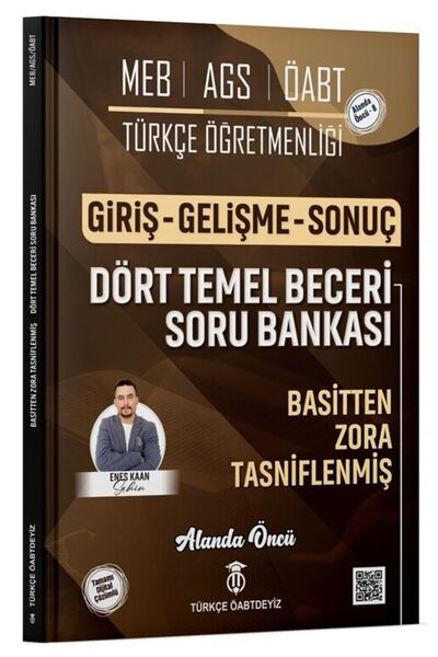 TÜRKÇE ÖABTDEYİZ ÖABT MEB-AGS Türkçe Dört Temel Beceri Giriş-Gelişme-Sonuç So...