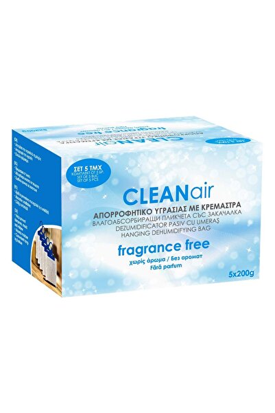 OEM Passive Dehumidifier Bag with Odorless Hanger 200g - 5pcs