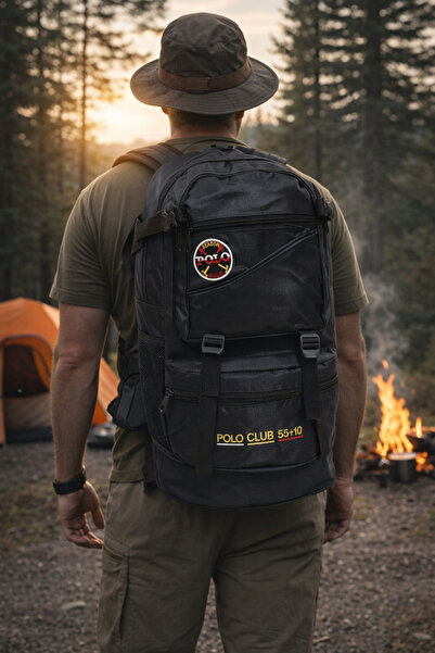 Bag Trend BT Camping Bag, Backpack, 65 Liter Bellows Bag, Waterproof Thick Te...