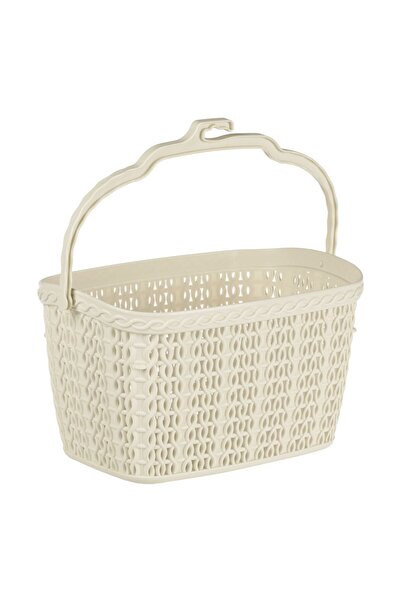 OEM Cosulet din Plastic Ecru pentru Carlige de Rufe 22x15x12cm