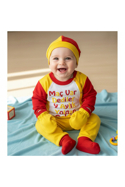 milay's life home collections Baby Taraftar 100% Cotton 4-Piece Set