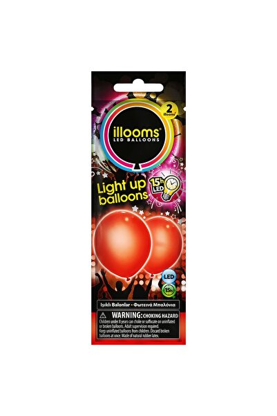 OEM Baloane LED IlloomsRosii 2buc - Giochi Preziosi