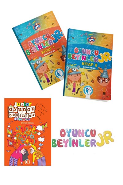 Pat Yayınları Tazof Oyuncu Beyinler Jr 1-2 ve Jr 10 Deneme