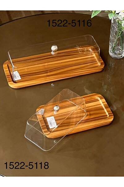 Generic A rustic wooden serving set with an acrylic lid. Or a wooden pastry a...