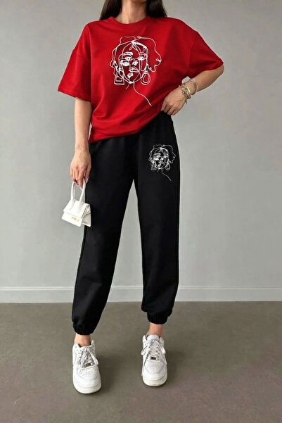 Gutsy Women's Tracksuit T-Shirt Set