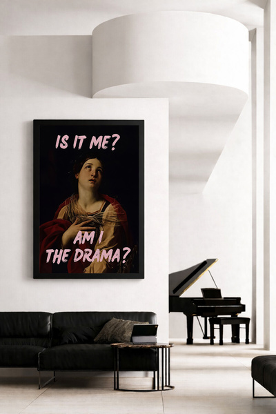 Koi Art Design Μαύρο πλαίσιο, μονοκόμματος πίνακας με θέμα τη μοντέρνα τέχνη,...