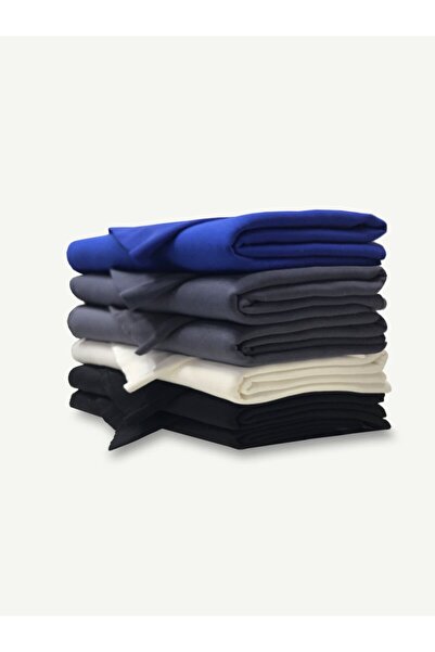 Yiğit Kumaş Ribanalı Şardonlu 3 İplik Kumaş Seti, Boyları 100-105 cm arası 6 ...