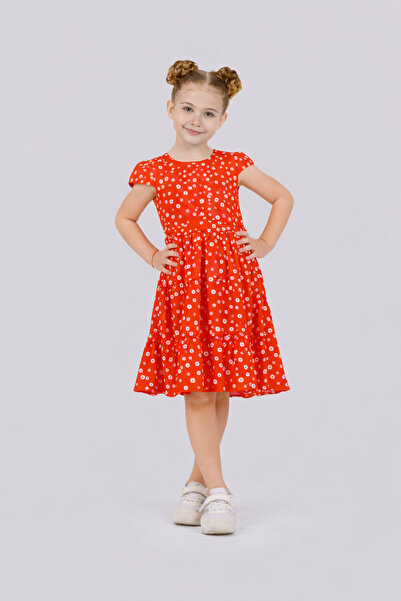 Cremix Girl's Floral Dress