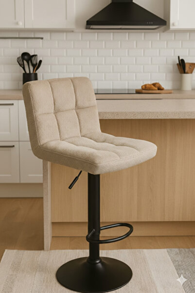 SADANHOME كرسي بار بستم قابل للتعديل مع مسند للقدمين - كرسي دوار عصري , كرسي ...