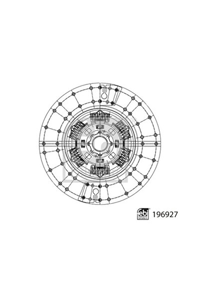 FEBI BILSTEIN Disc Ambreiaj Volvo Fh/Fm