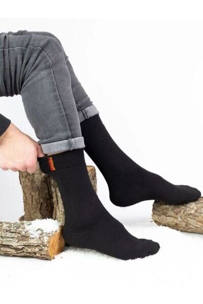 KUELLA 8 Pairs Thermal Winter Thick Terry Cotton Breathable Women Men Unisex ...