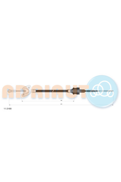 Adriauto Cablu Ambreiaj Fiat Uno