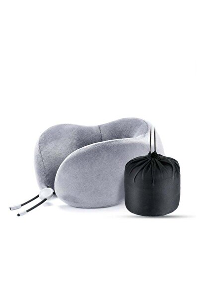 Arabest Travel Pillow, Memory Foam Neck Pillow with Comfortable & Breathable ...