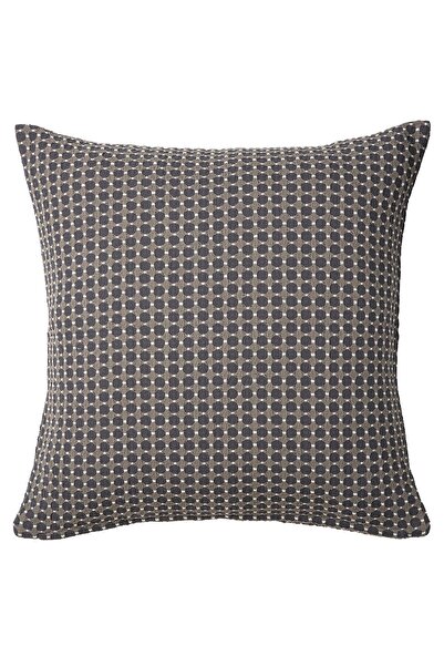 IKEA BRUNNYCKLAR Cushion Cover, Dark Green/Black/Dots, 50 x 50 cm