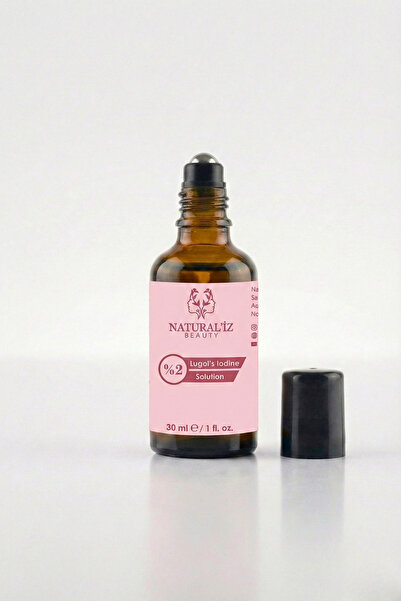 Natural'iz Beauty Lugol Solution %2 Sürülebilir Roll-on Başlıklı İyot Damlası...