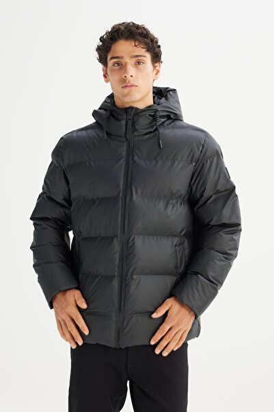 Lee Black Men's Coat L2520263001 Black Coat