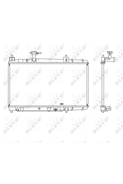 NRF Radiator Racire Motor Toyota Yaris