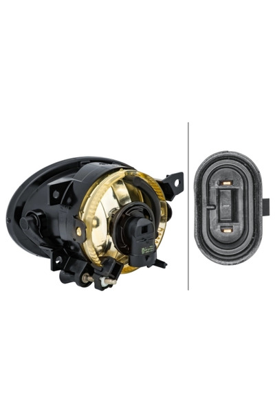 Hella Proiector Ceata Dreapta Vw Amarok/Crafter 30-35 Bus/Crafter 30-50 Caros...