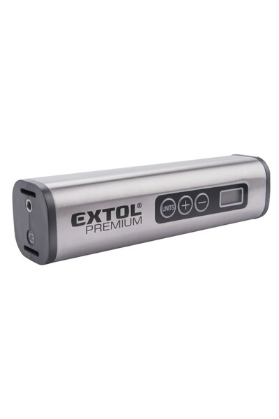 Extol Premium Compresor auto portabil, Extol Premium, LED, afișaj LCD, 5,5 bar