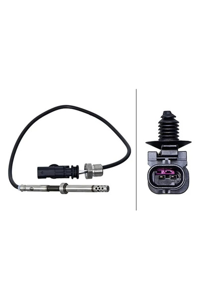 Hella Senzor Temperatura Gaze Evacuare Volvo S60 2/S80 2/V60 1