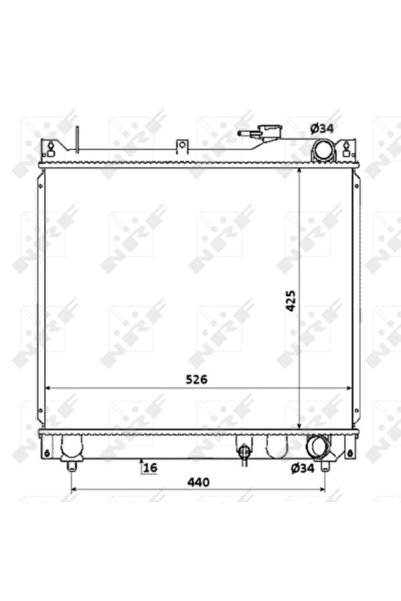 NRF Radiator Racire Motor Suzuki Grand Vitara 1