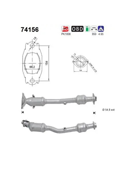As Catalizator Nissan Juke
