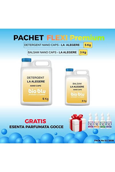 Bio Blu Pachet Flexi Premium – 8 kg + 🎁
