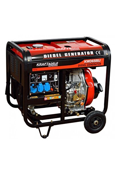 Kraft&dele Generator diesel, 6500W/ 230V, KD122,