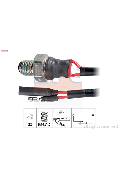 Eps Comutator Lampa Marsalier Isuzu D-Max 1/Trooper 1/Trooper 3 Opel Campo/Fr...