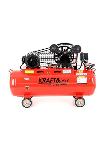 Kraft&dele Compresor de aer cu combustibil lichid KD404, 100L, 400V, 580L/min...