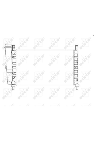 NRF Radiator Racire Motor Fiat Elba Csl/Fiorino/Uno Innocenti Elba