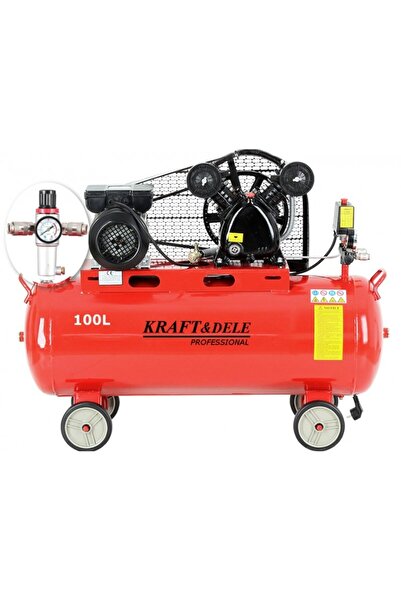 Kraft&dele Oil compressor, 100L 230V, KD1472,