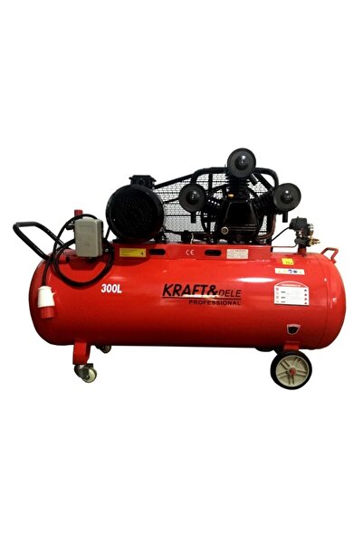 Kraft&dele Compresor de ulei, 300L, 3 pistoane, KD1411,