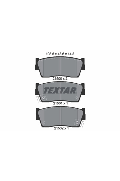 Krieger Set Placute Frana Frana Disc Suzuki 10-90/Vitara
