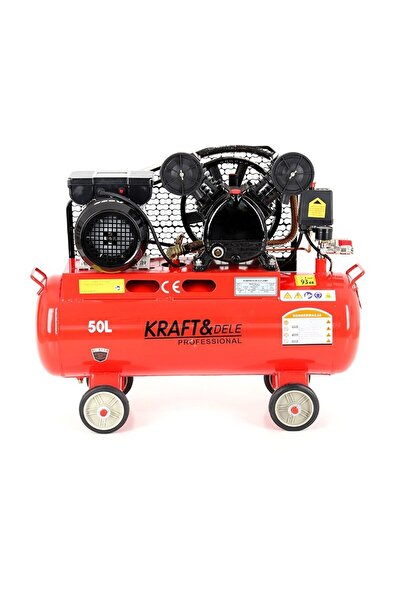 Kraft&dele Compresor de aer industrial, 50L, 2 pistoane, KD403,