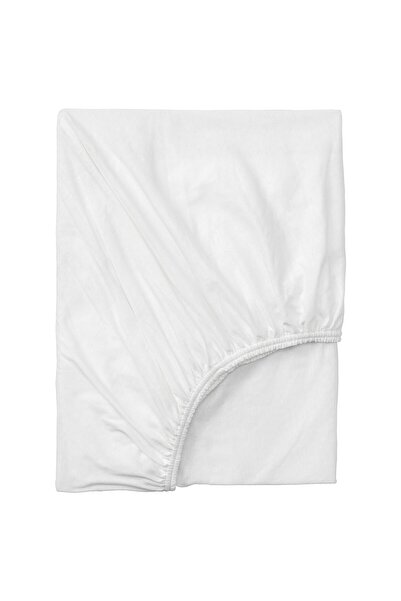 IKEA Cearșaf cu elastic VÅRVIAL pentru canapea, alb, 80 x 200 cm