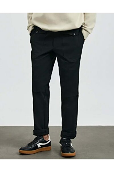 Lufian 112190346 Tom Fashion Slim Fit İçi Polarlı Kargo Pantolonu Erkek Panto...