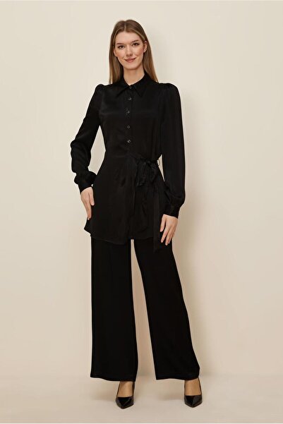 Alvina Satin Suit with Pants 46075-1