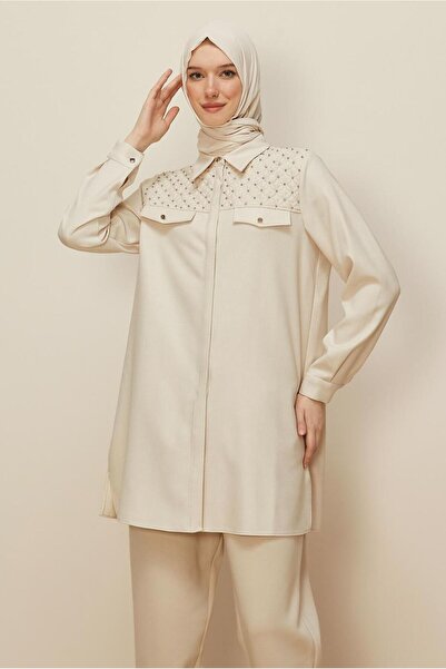 Alvina Shirt Collar Tunic 46212