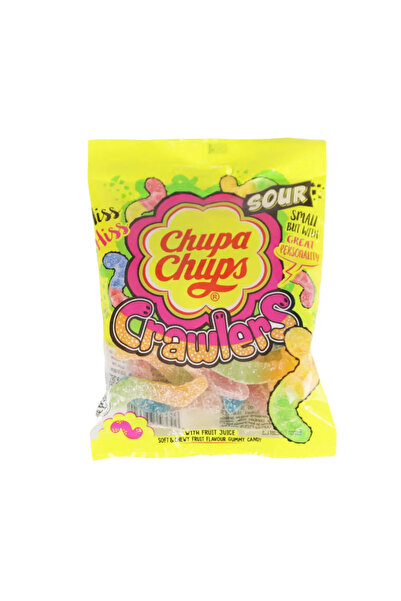 Chupa Chups Sour Crawlers Soft and Chewy Candy- 30 gm