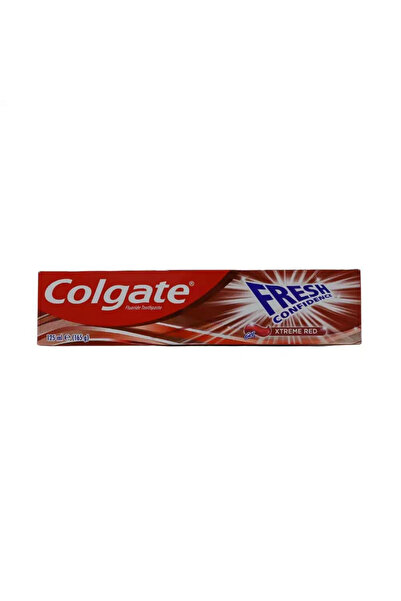 Colgate معجون أسنان جل بالفلورايد بنكهة فريش كونفيدنس إكستريم ريد - 125 مل
