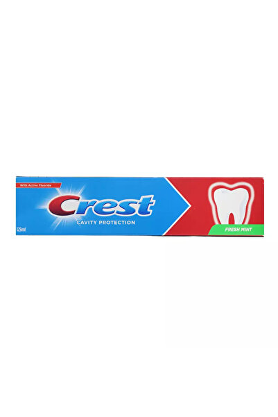 CREST حماية من التسوس بالفلورايد النشط والنعناع المنعش - 125 مل