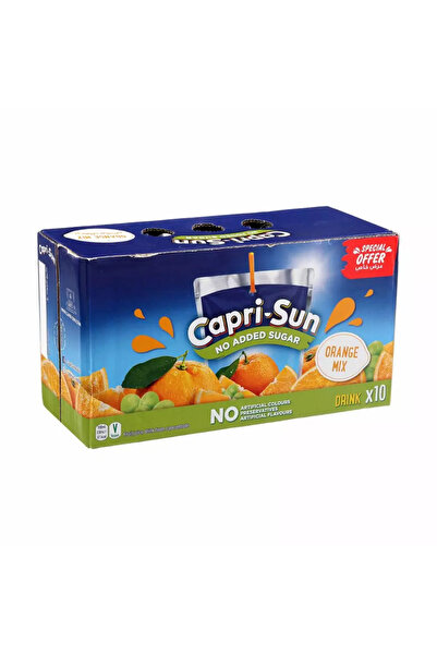 Capri - Sun Capri Sun Orange Flavored Drinking Juice In Pouch- 10X200ml