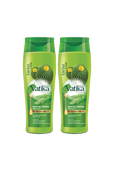 Vatika Hairfall Control Shampoo, Cactus & Gergir with Nourishing Oil Shampoo-...